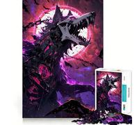 Le Seigneur des Loups Puzzle de 1000 pièces pour Adultes Stimule la mémoire Moment de détente Assemblage du Motif Liste de souhaits du Père Noël 50x75cm