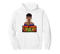 Le Seigneur est de Mon côté, Je n'aurai Pas Peur de la mélanine, Femme Noire Sweat à Capuche