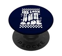 Le Seigneur est de Mon côté Jésus-Christ vers biblique PopSockets PopGrip Adhésif