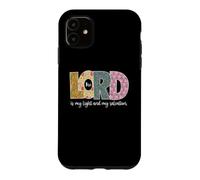 Le Seigneur est ma lumière et Mon Salut chrétien Coque pour iPhone 11