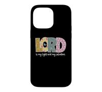 Le Seigneur est ma lumière et Mon Salut chrétien Coque pour iPhone 14 Pro Max