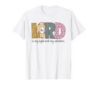 Le Seigneur est ma lumière et Mon Salut chrétien T-Shirt Graphique avec Valeur