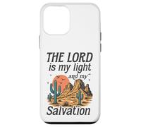 Le Seigneur est ma lumière et Mon Salut - Retro Desert Faith Coque pour iPhone 12 Mini