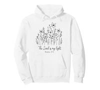 Le Seigneur est ma lumière, Les Hommes et Les Femmes chrétiens Aiment Dieu et Jésus Sweat à Capuche