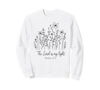 Le Seigneur est ma lumière, Les Hommes et Les Femmes chrétiens Aiment Dieu et Jésus Sweatshirt