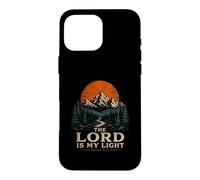 Le Seigneur est ma lumière Psaume 27 1 Montagnes chrétiennes Coque pour iPhone 16 Pro Max