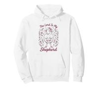 Le Seigneur est Mon Berger Christian Faith Mouton Mignon Sweat à Capuche