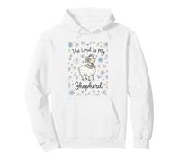Le Seigneur est Mon Berger Foi chrétienne Bre loral Jesus Sweat à Capuche
