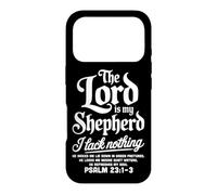 Le Seigneur est Mon Berger, Je ne Manque de Rien Coque pour iPhone 17 Pro