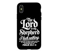 Le Seigneur est Mon Berger, Je ne Manque de Rien Coque pour iPhone X/XS