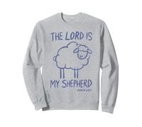 Le Seigneur est Mon Berger Mouton Mignon Verset de la Bible chrétienne Sweatshirt