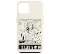 Le Seigneur est Mon DJ - Techno Jesus Lord Lustiges DJ Retro Coque pour iPhone 13