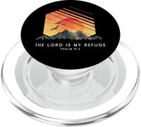 Le Seigneur est Mon Refuge Psaume 91:2 - Verset biblique Religieux PopSockets PopGrip pour MagSafe