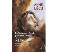 Le seigneur n'était pas dans le feu Cantate sur le silence de Dieu - Anne Lécu - Cerf - broché - Essai