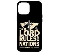 Le Seigneur règne Les Nations Daniel 2:21 Coque pour iPhone 12 Pro Max