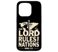 Le Seigneur règne Les Nations Daniel 2:21 Coque pour iPhone 15 Pro