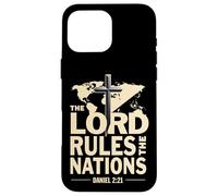 Le Seigneur règne Les Nations Daniel 2:21 Coque pour iPhone 16 Pro Max