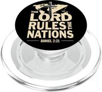 Le Seigneur règne Les Nations Daniel 2:21 PopSockets PopGrip pour MagSafe