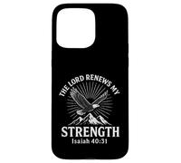 Le Seigneur renouvelle Mes Forces Ésaïe 40:31 Christian Coque pour iPhone 15 Pro Max
