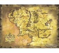 Le Seigneurs Des Anneaux - CARTE GEANTE - 98x135,5cm - Affiche / Poster