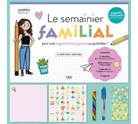 Le semainier familial - Andrea_drw_ - First - broché - Calendrier