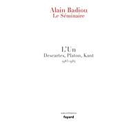 Le Séminaire - L'Un: Descartes, Platon, Kant (1983-1984)