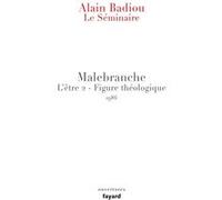 Le Séminaire - Malebranche Alain Badiou (Auteur)