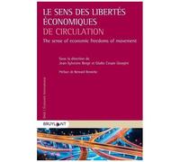 Le Sens Des Libertés Économiques De Circulation