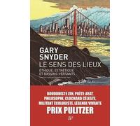 Le Sens Des Lieux - Ethique, Esthétique Et Bassins-Versants