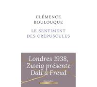 Le Sentiment des crépuscules - Rentrée littéraire 2024