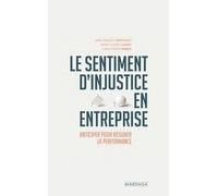 Le Sentiment D'injustice En Entreprise - Anticiper Pour Assurer La Performance