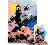 Le Sentinelle de la Tempête Puzzle 1000 pièces pour Adultes Stimulation cérébrale, Anti-Stress, décoration Murale (50x75cm)
