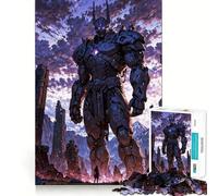 Le Sentinelle du Titan Puzzle de 1000 pièces pour Adolescents Jeu de réflexion Passe-Temps Calme Découpe précise Cadeau saisonnier (38x26cm)