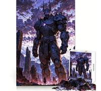 Le Sentinelle du Titan Puzzle de 1000 pièces pour Adolescents Wise Think Toy Gentle Leisure Tight Cut Liste de souhaits du Père Noël (38x52cm)