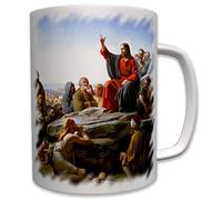Le Sermon sur la Montagne Jésus-Christ Église Bible Peinture oratio Jésus de - #7372