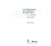 Le Serpent à plumes - D. H. (David Herbert) Lawrence - Rocher Eds Du - broché - Roman