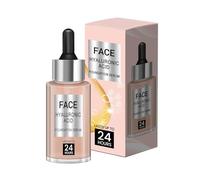 Le sérum fond de teint anti-âge à l'acide hyaluronique repulpe, raffermit et hydrate la peau. Il estompe les ridules et unifie le teint en un seul geste.