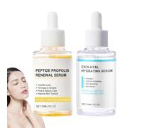 Le Sérum Rajeunissant Peptide Propolis Coréen, un sérum visage anti-âge contenant un complexe peptide-propolis, raffermit et raffermit la peau. Convient à tous les types de peau