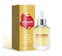 Le Sérum Vitaminé Éclat, à la vitamine C et à l'acide hyaluronique, ravive l'éclat des peaux ternes et unifie le teint.
