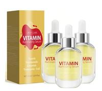 Le Sérum Vitaminé Éclat, à la vitamine C et à l'acide hyaluronique, ravive l'éclat des peaux ternes et unifie le teint.