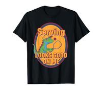 Le Service d'un Joueur de Pickleball drôle me va Bien T-Shirt