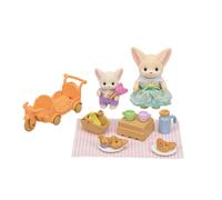 Figurine Sylvanian Families Le set de pique-nique des frères et sœurs Fennec