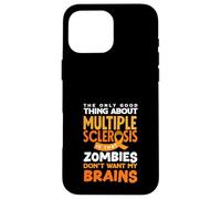 Le Seul Bien de la SP est Que Les Zombies ne veulent Pas Mon Cerveau Coque pour iPhone 16 Pro Max