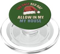 Le Seul Chapeau Rouge autorisé : Noël rétro Anti-Trump PopSockets PopGrip pour MagSafe