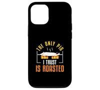 Le Seul Cochon en Qui J'Ai Confiance, ce sont Les Fans de Lechon de Cuisine Philippine rôtie Coque pour iPhone 12/12 Pro