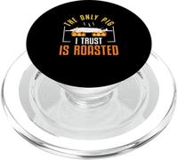Le Seul Cochon en Qui J'Ai Confiance, ce sont Les Fans de Lechon de Cuisine Philippine rôtie PopSockets PopGrip pour MagSafe