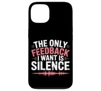 Le seul commentaire que je veux est Silence Audio Engineer Coque pour iPhone 13