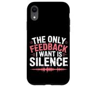 Le seul commentaire que je veux est Silence Audio Engineer Coque pour iPhone XR