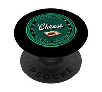 Le Seul Fromage Gratuit se Trouve dans la souricière PopSockets PopGrip Adhésif