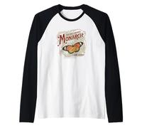 Le seul monarque orange qui m'intéresse - Retro Butterfly Manche Raglan